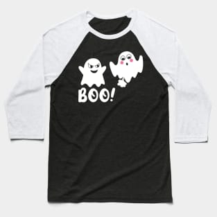 Boo! Scared Ghost Baseball T-Shirt